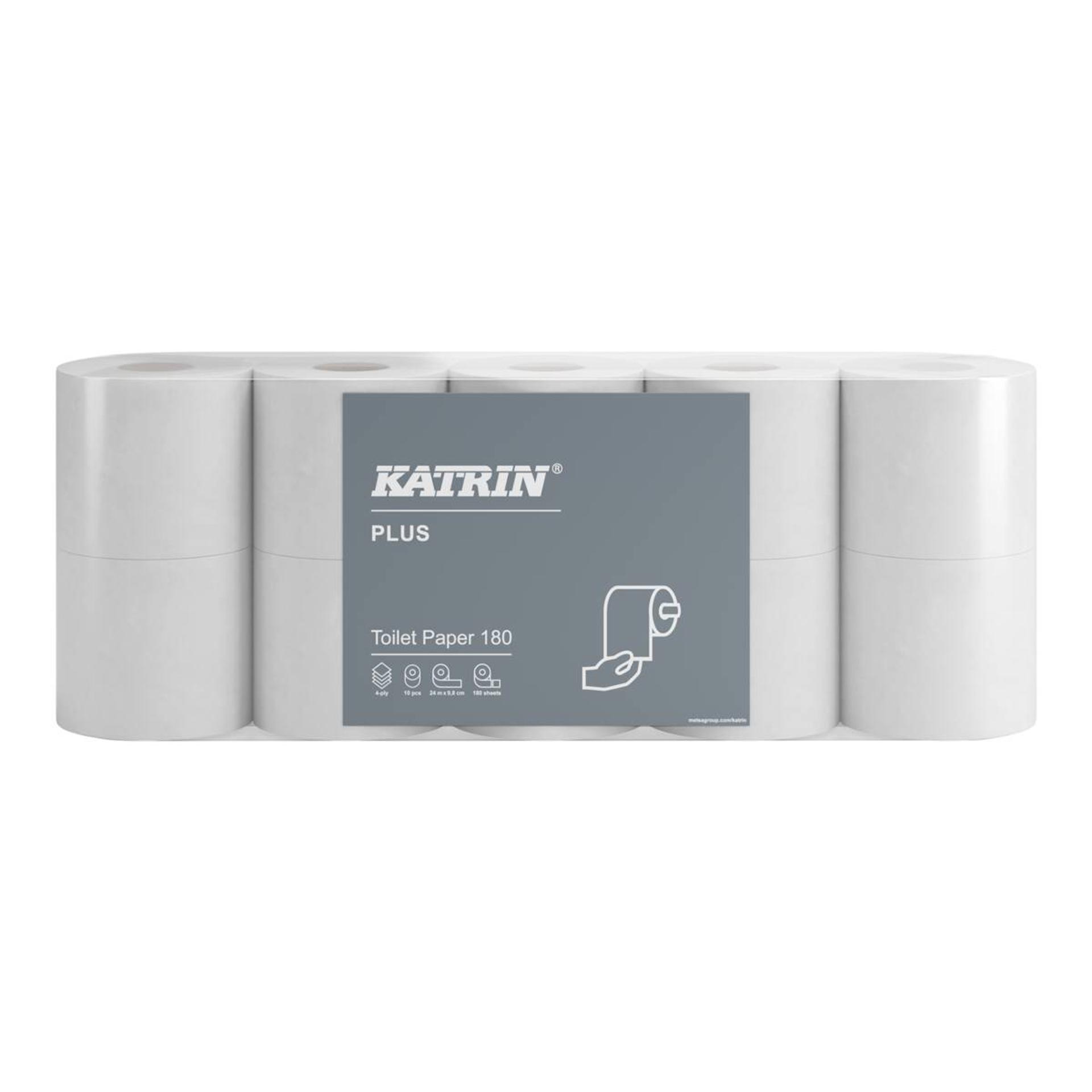 77755-Katrin Plus Toalettrulle 180 Ark 4-Lagers-1