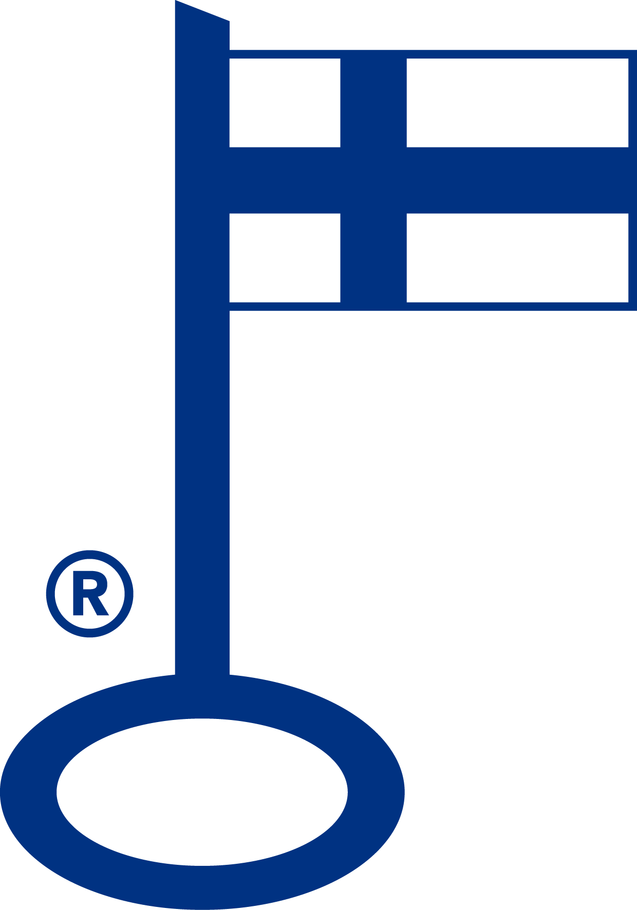 Fínska kľúčová vlajka