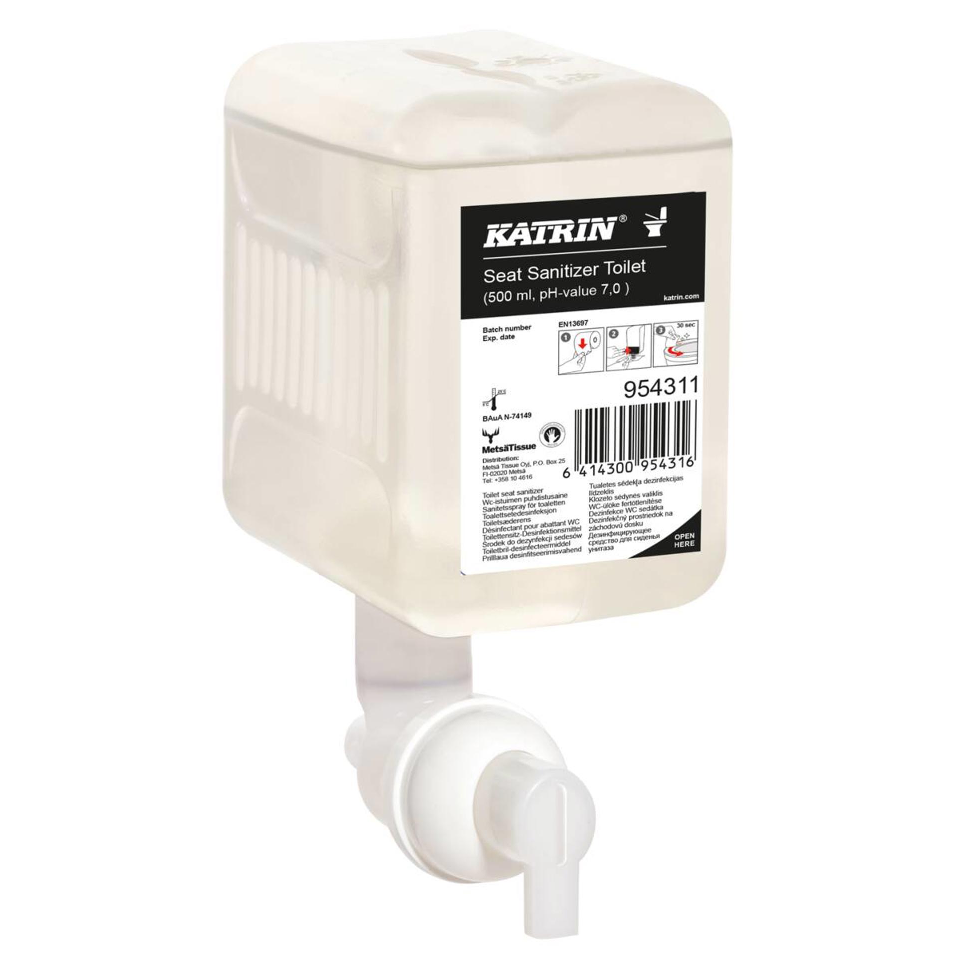 954311-Katrin Wc-istuimen puhdistusvaahto 500 ml-1