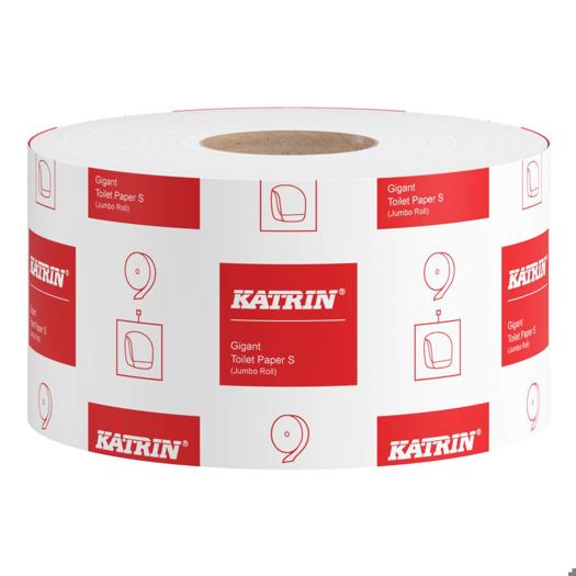 Katrin Jumbo Toilet Paper Roll Small 265 metres 2-Ply
