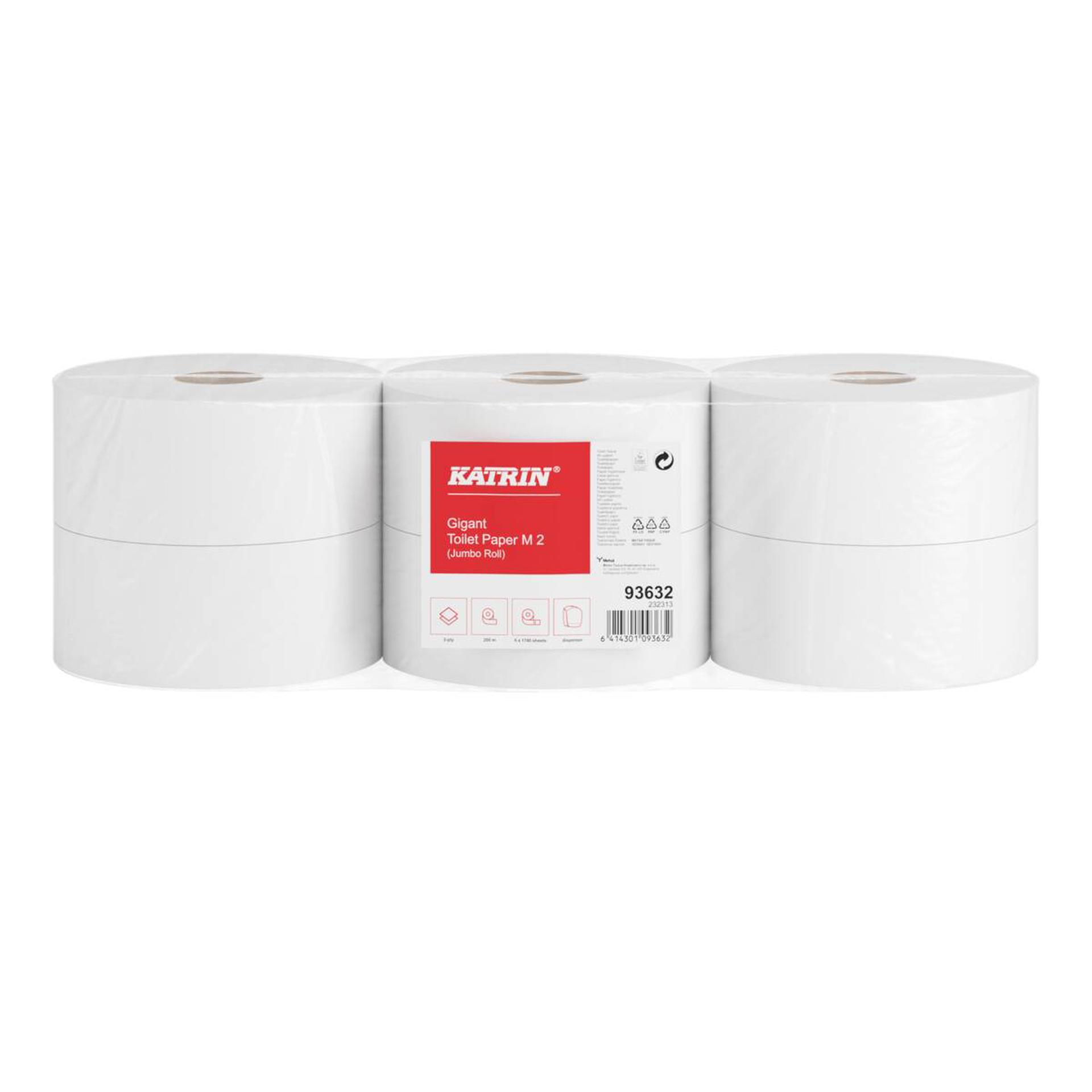 93632-Katrin papier toaletowy jumbo M 200 m, 2 warstwowy-2