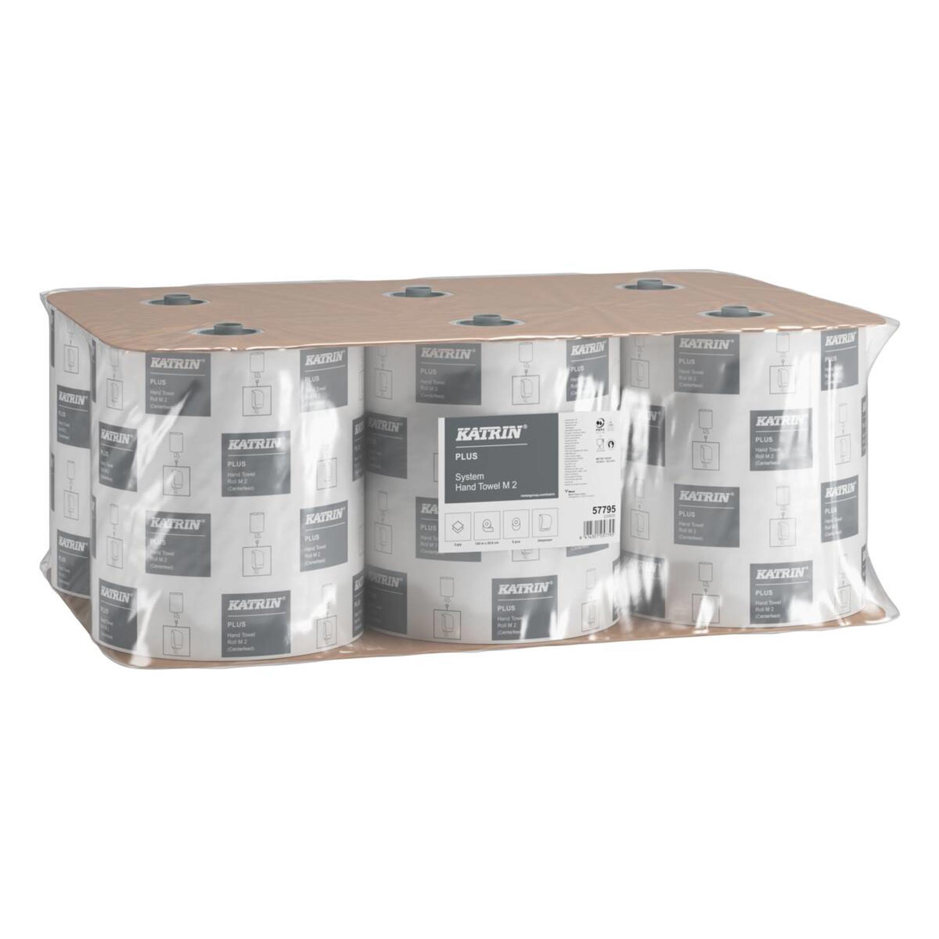 57795-Katrin Plus Torkrulle M för Dispenser System 2-Lagers-3