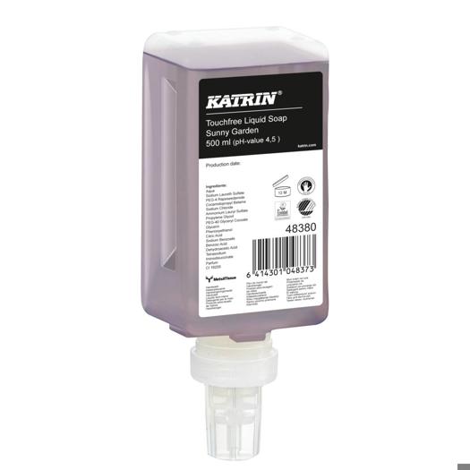 Katrin Commercial Hand Wash Liquid Touchfree 500 ml, Sunny Garden