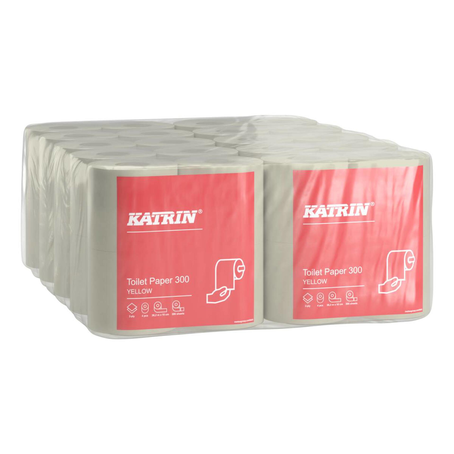 104753-Katrin Wc-paperi 300, Keltainen-3