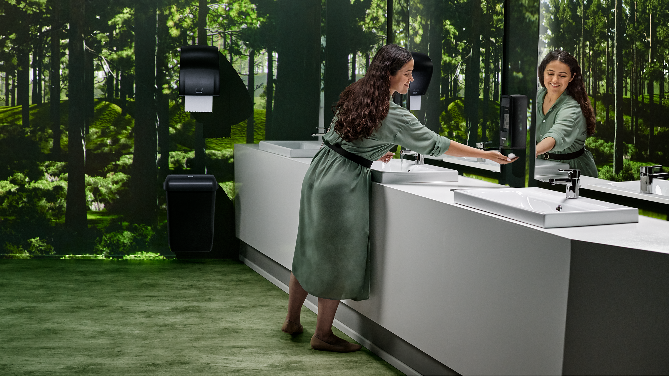 Katrin offers smart and functional hygiene solutions for public washrooms and workplaces