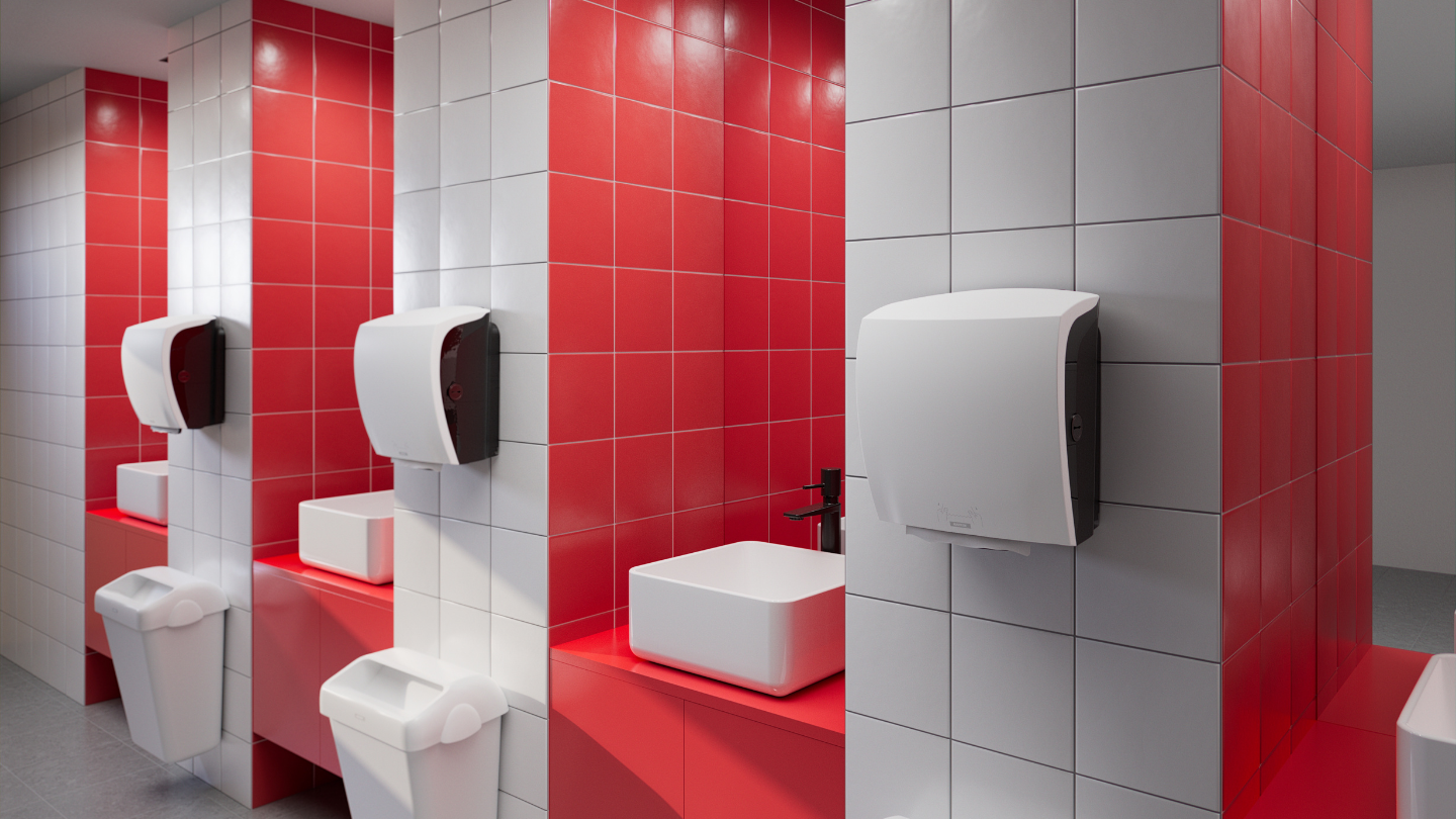 Katrin System hygiene solution for high traffic washrooms