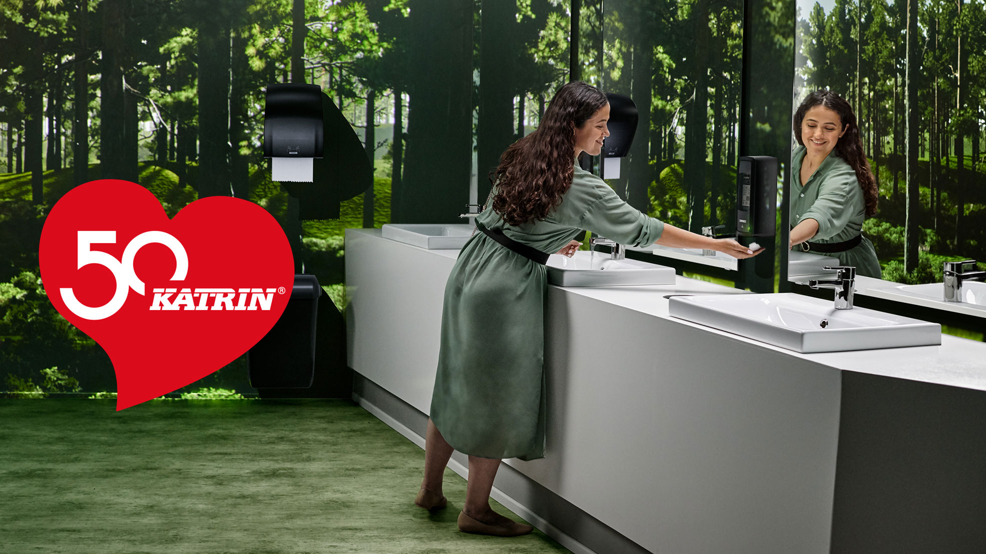 Katrin offers smart and functional hygiene solutions for public washrooms and workplaces