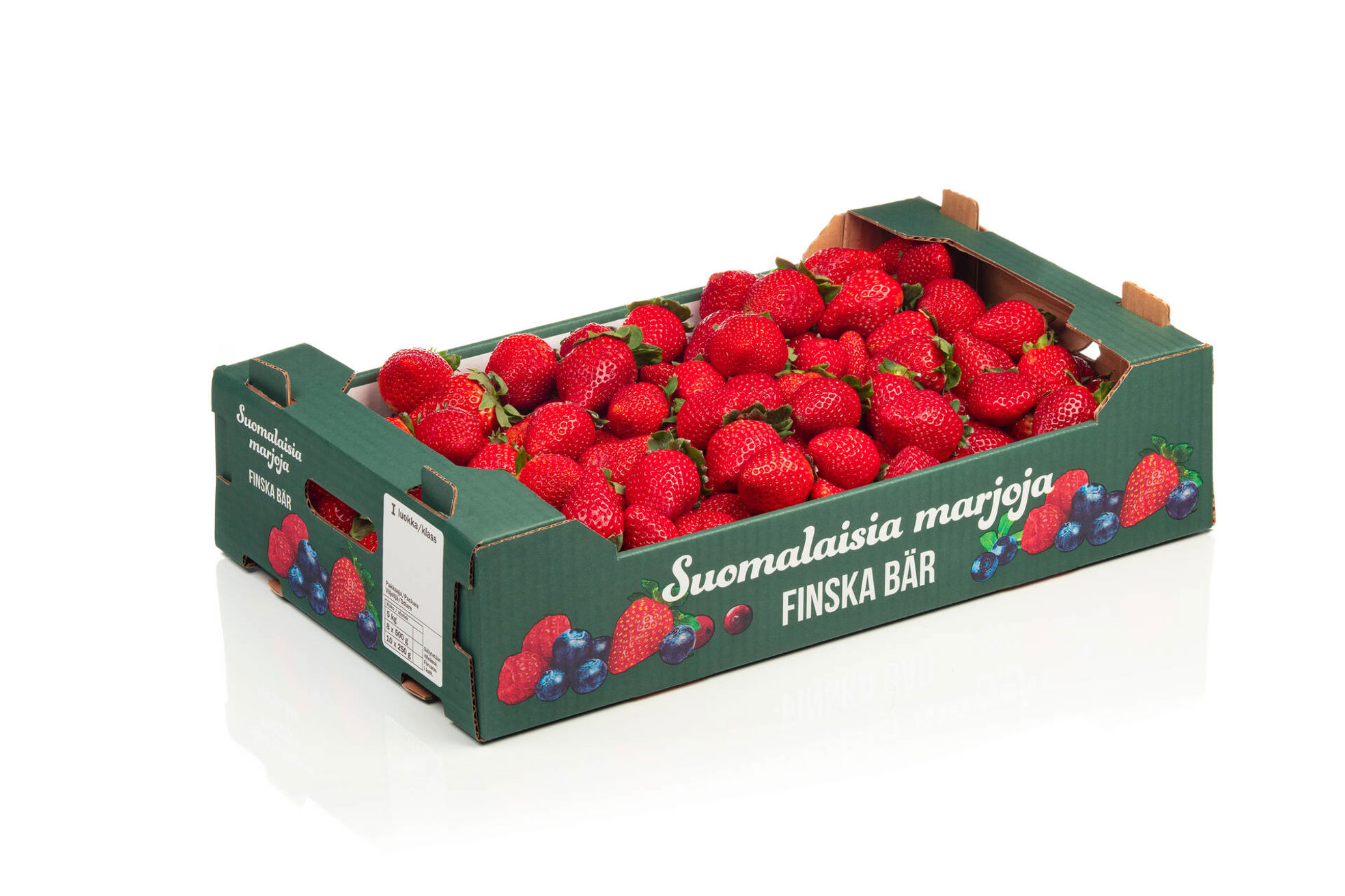 Berry Box Display A berry box must be strong and distinctive
