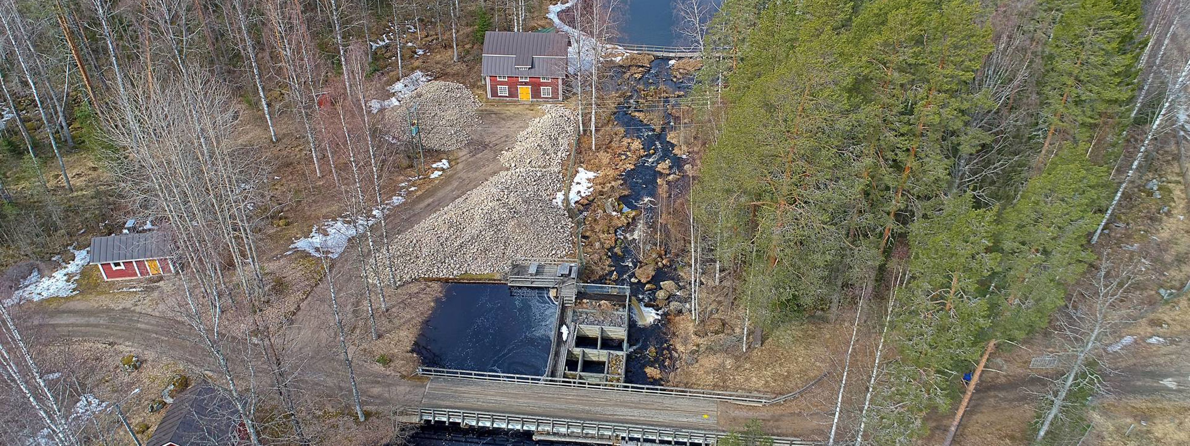 Mämmenkoski aerial view