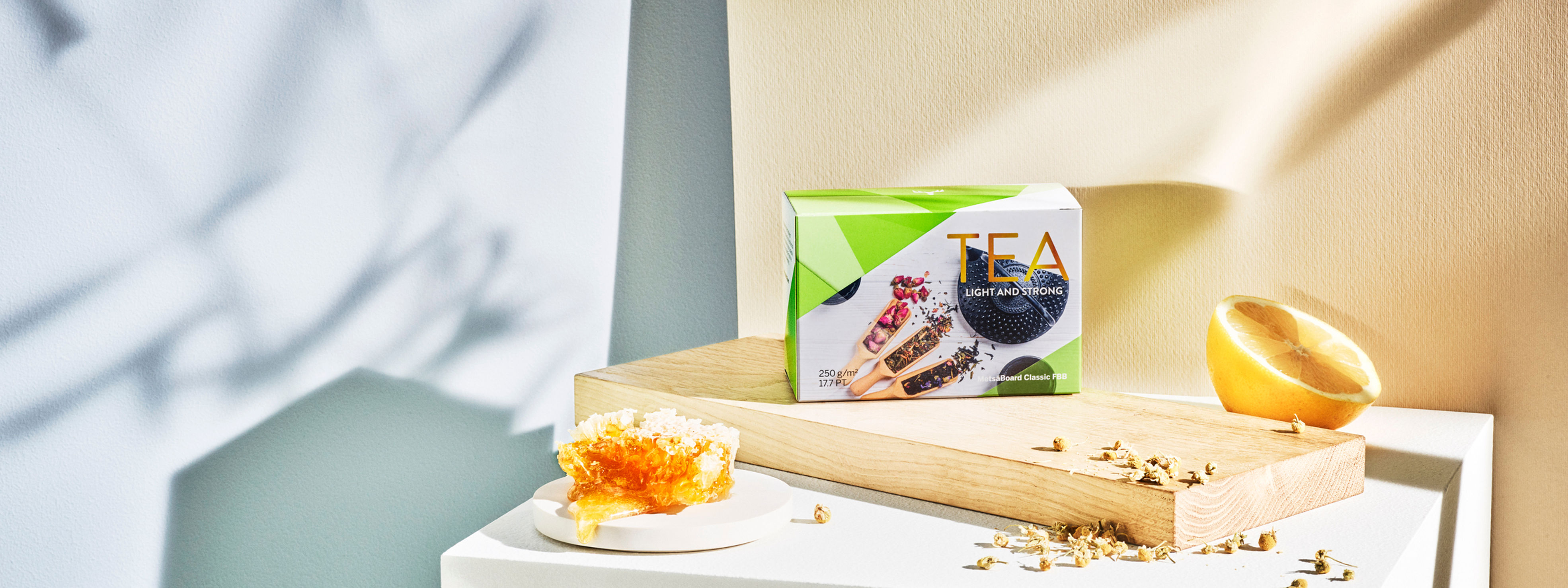 MetsäBoard Classib FBB - Tea packaging