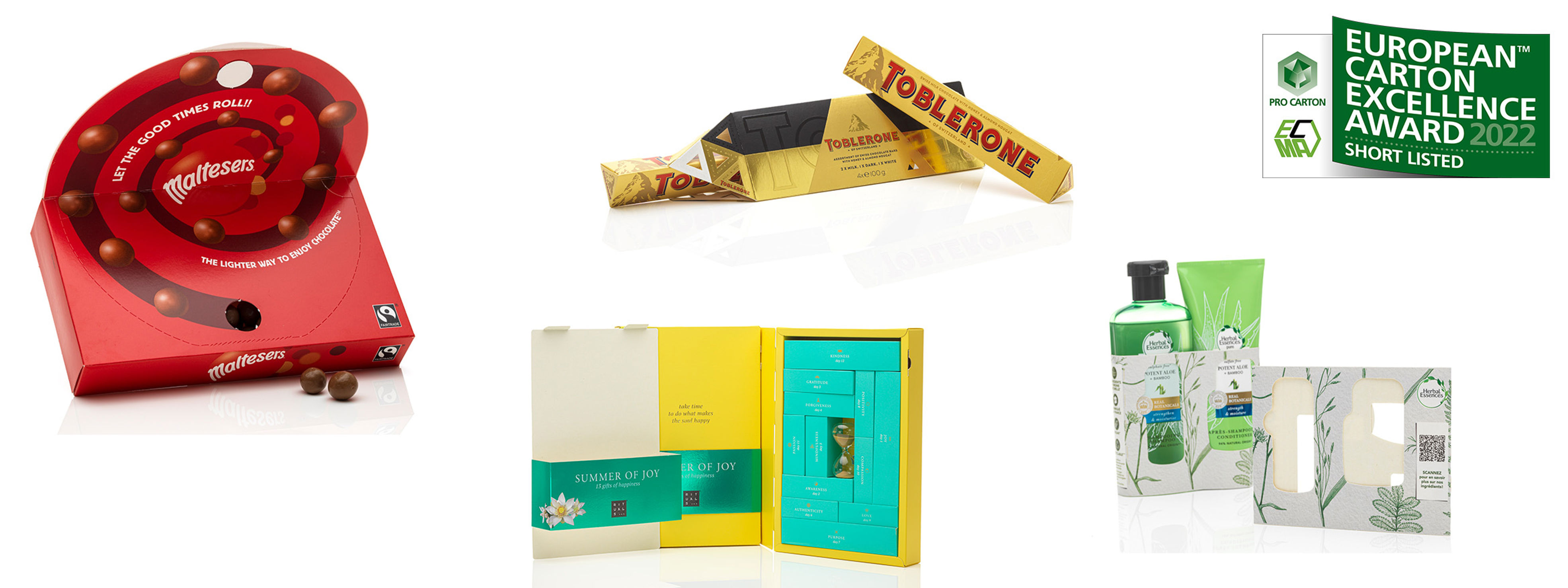 European Carton Excellence Award 2022 finalistit