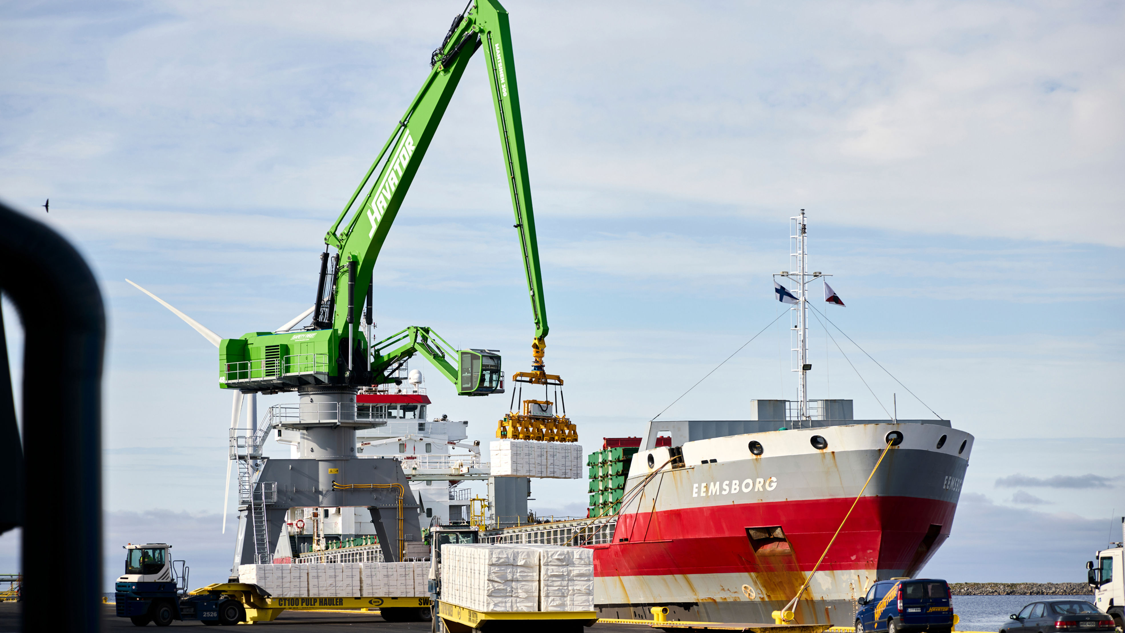 pulp logistics