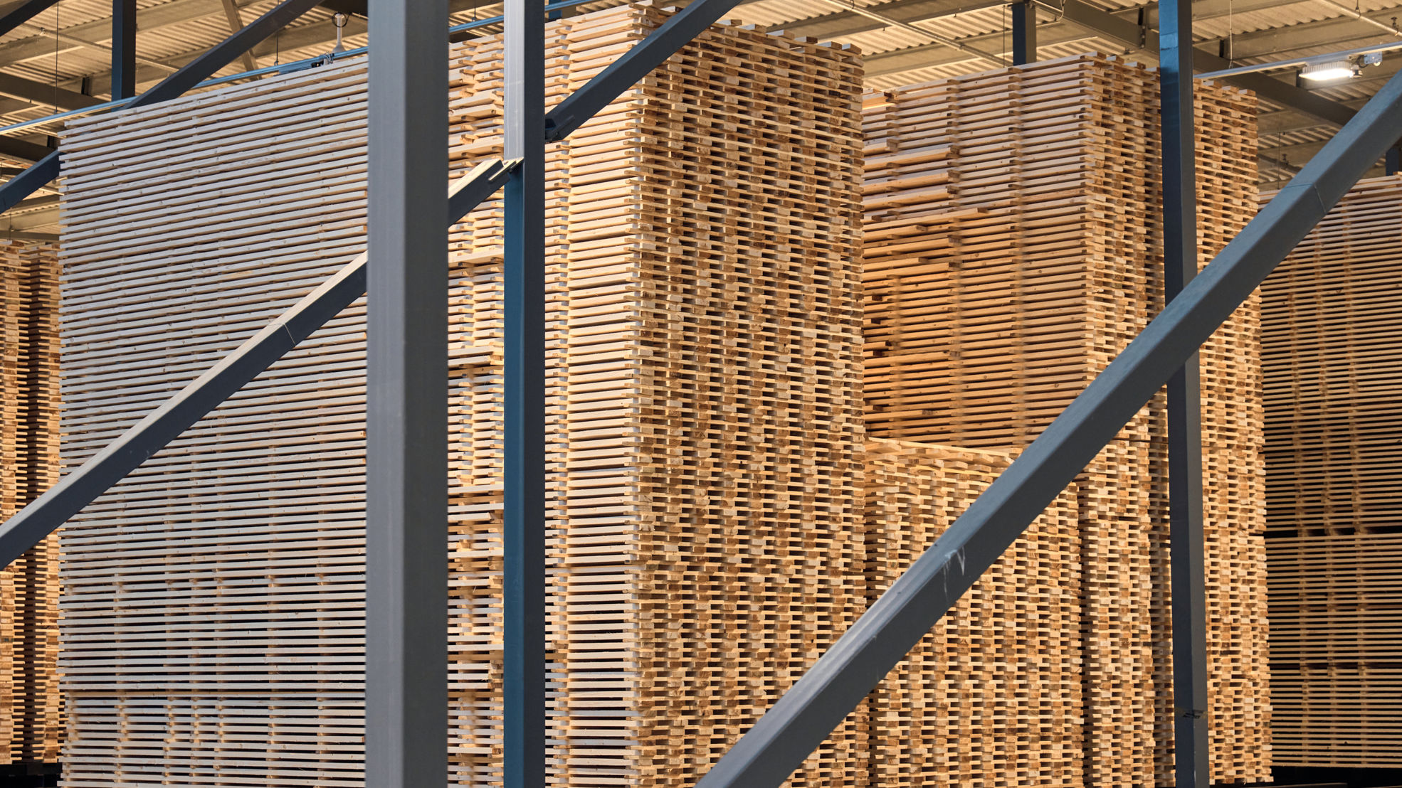 sawn tiber at rauma sawmill