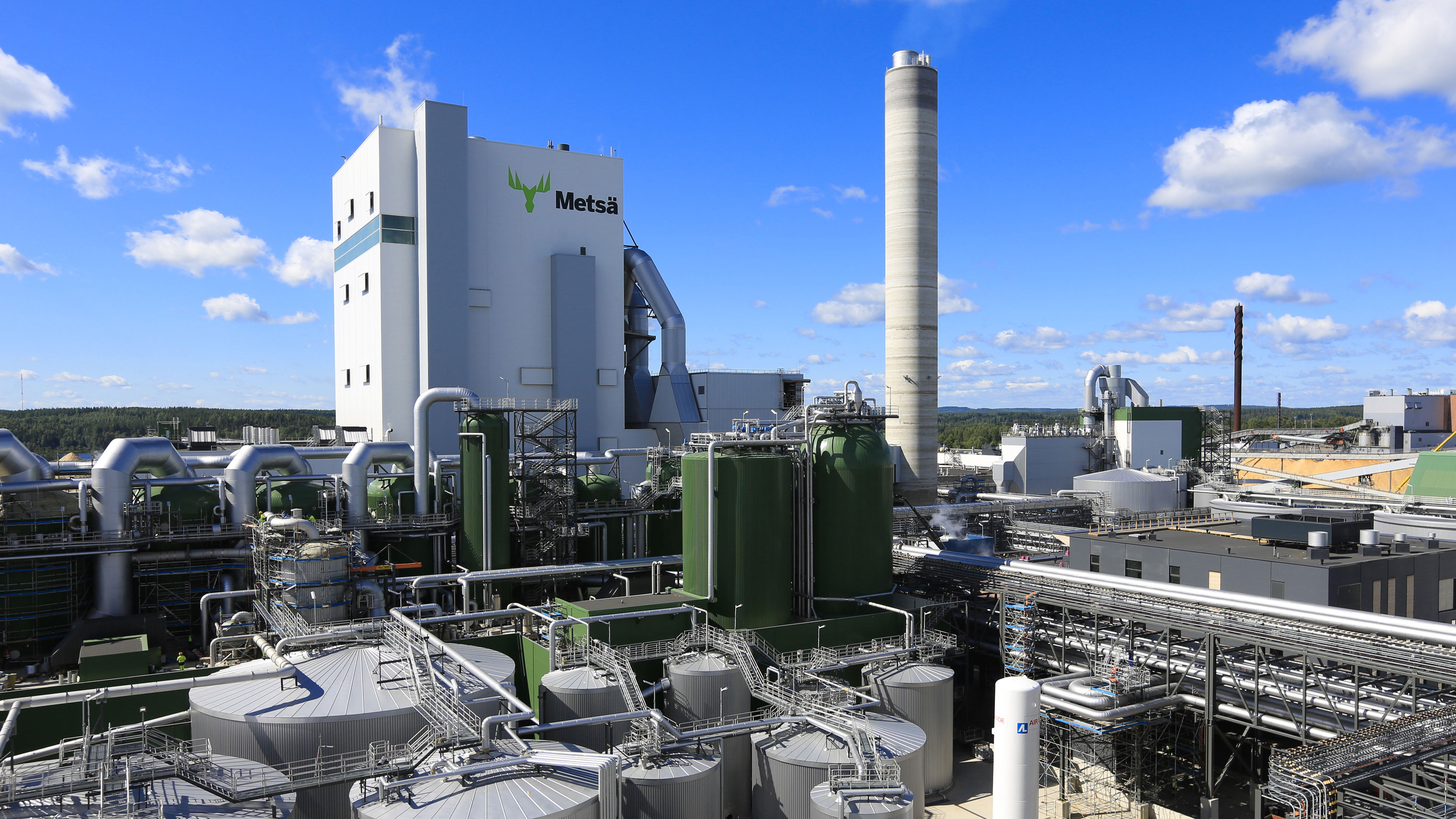 Metsä Fibre bioproduct mill Äänekoski