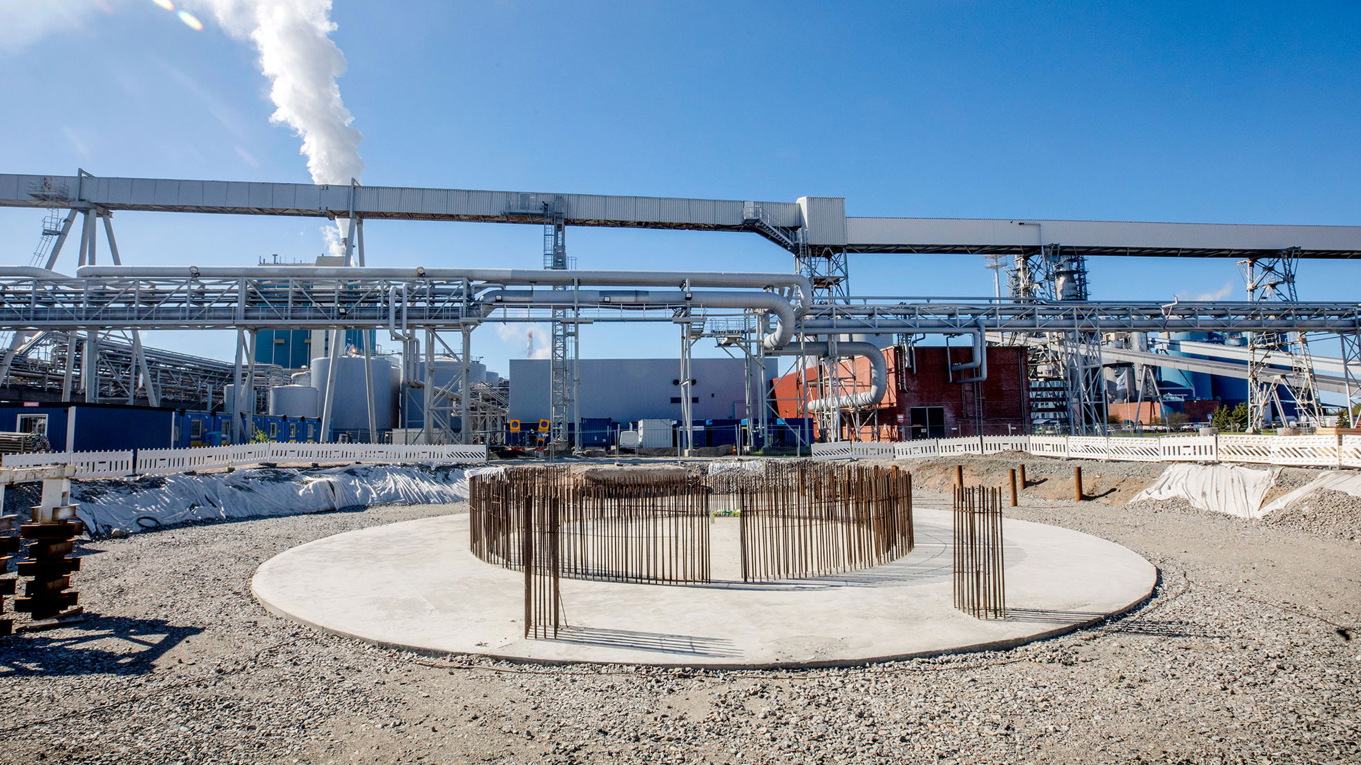 Kemi bioproduct mill construction site
