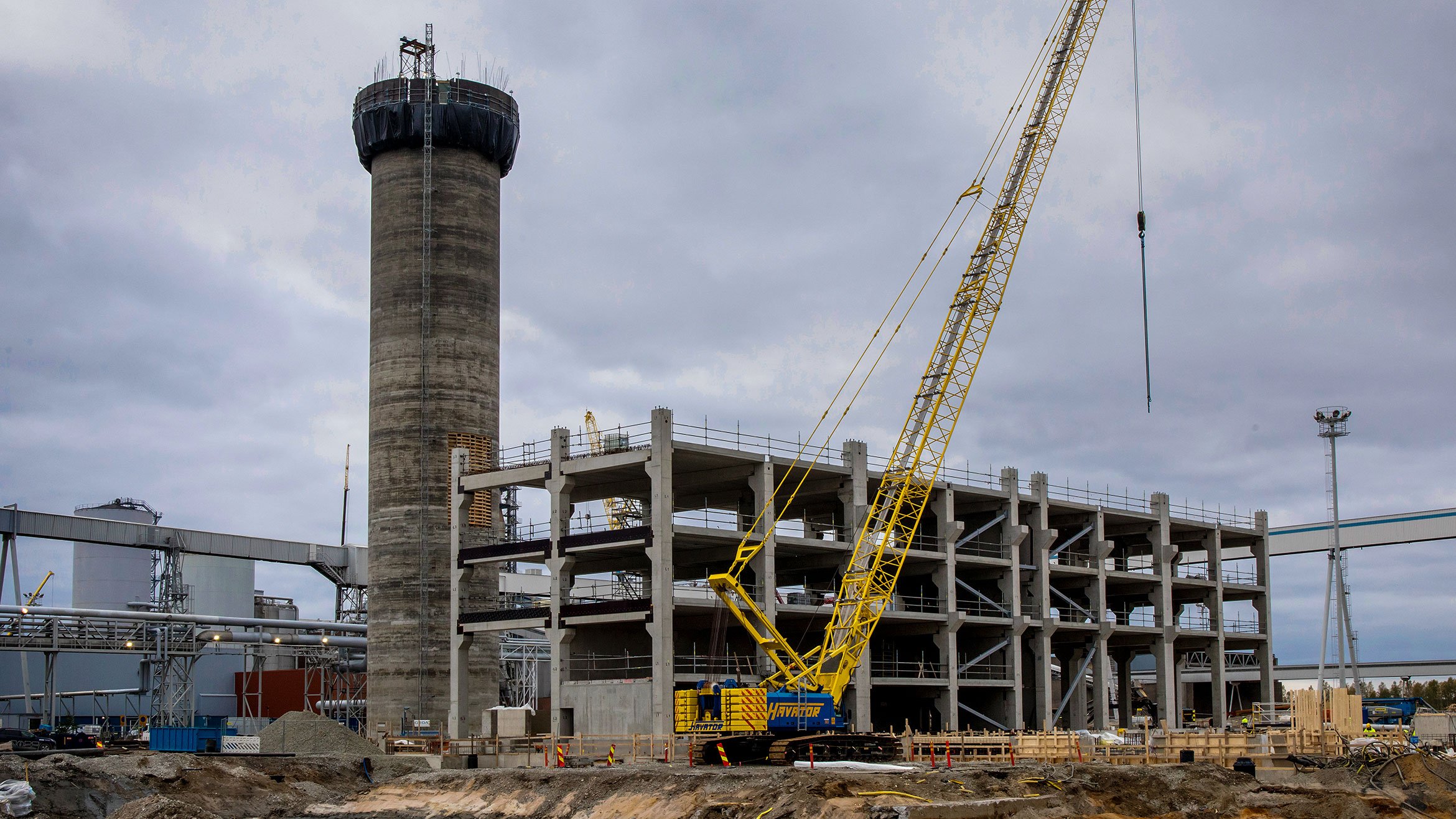 Kemi Bioproduction mill construction site