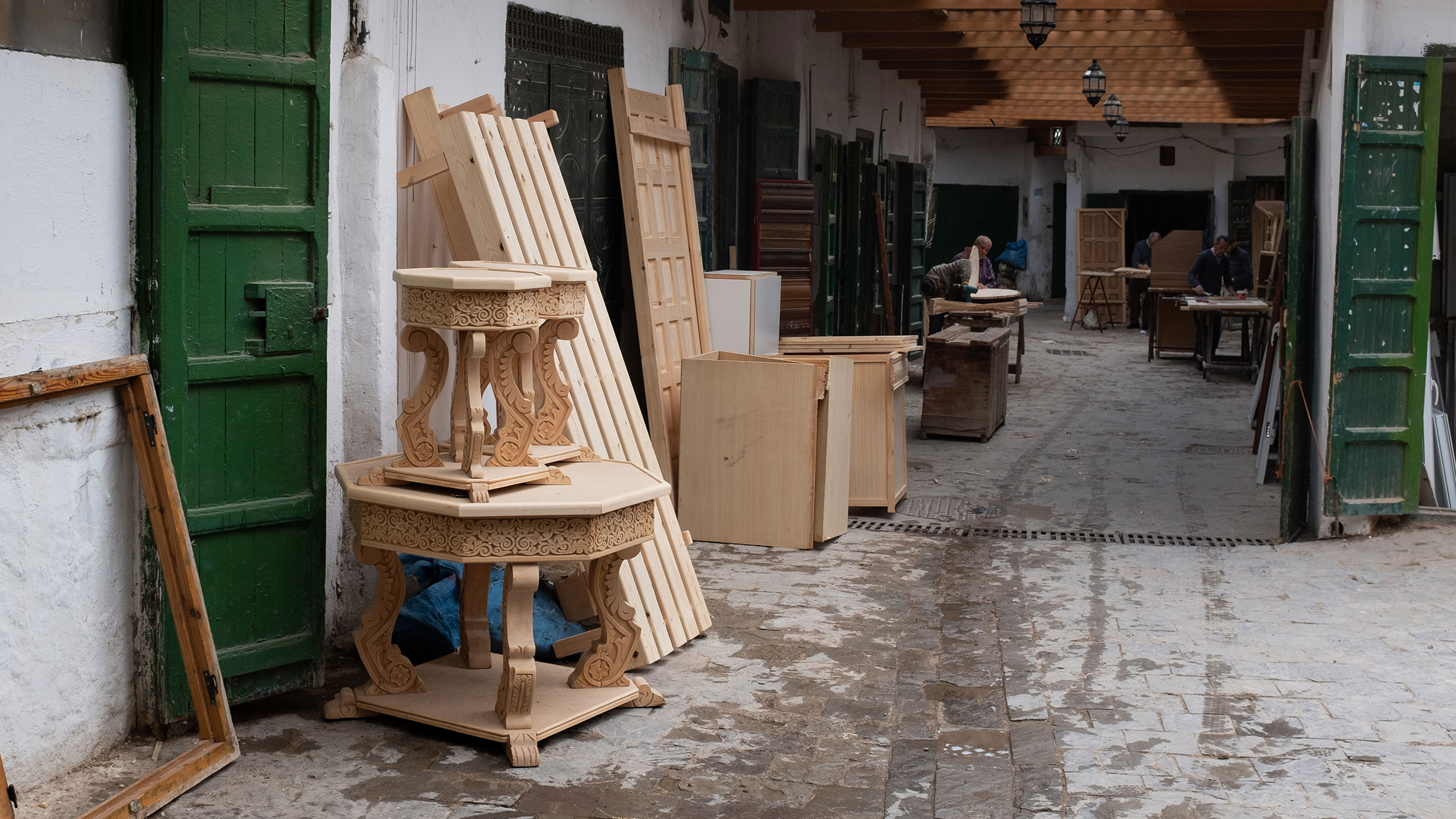 Sawn timber products in Algeria