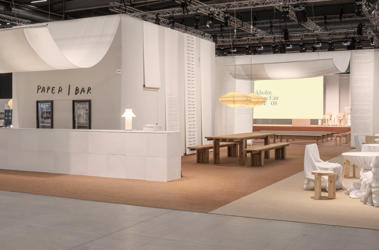 New pulp-based fibre material brings inspiring surfaces to interior design 