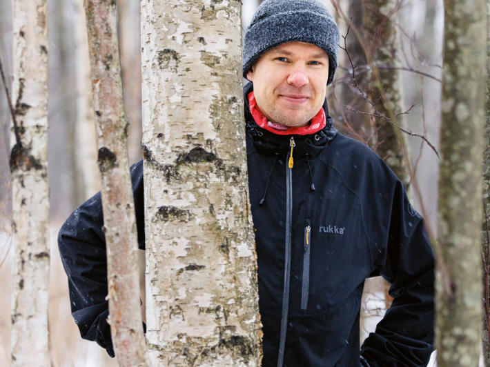 Forest owner Mikko Partanen