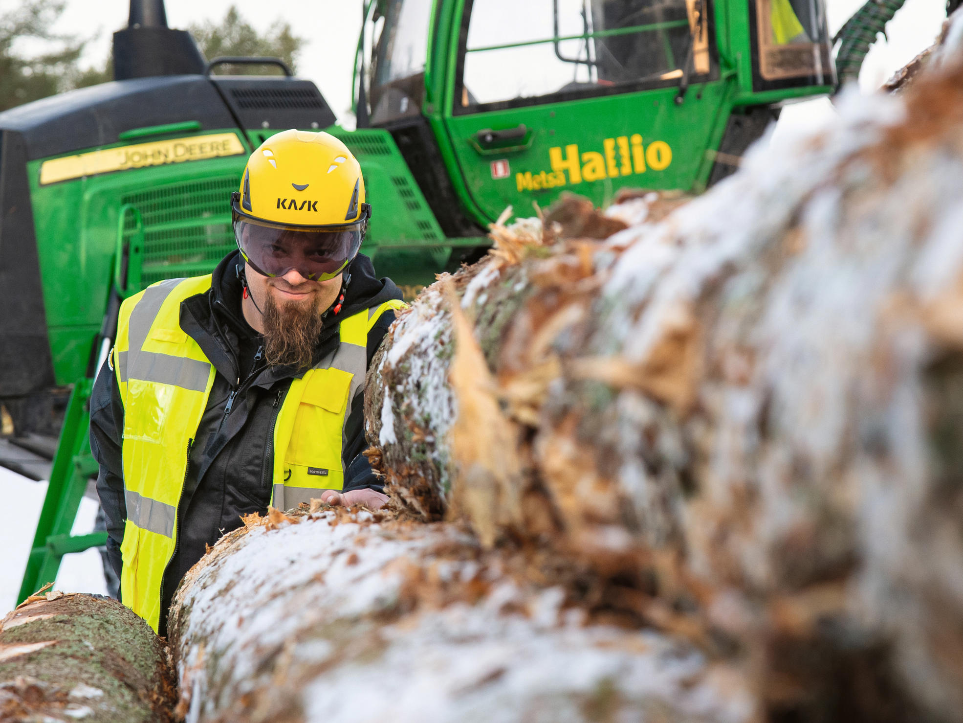 Harvesting entrepreneur Juho Hallio
