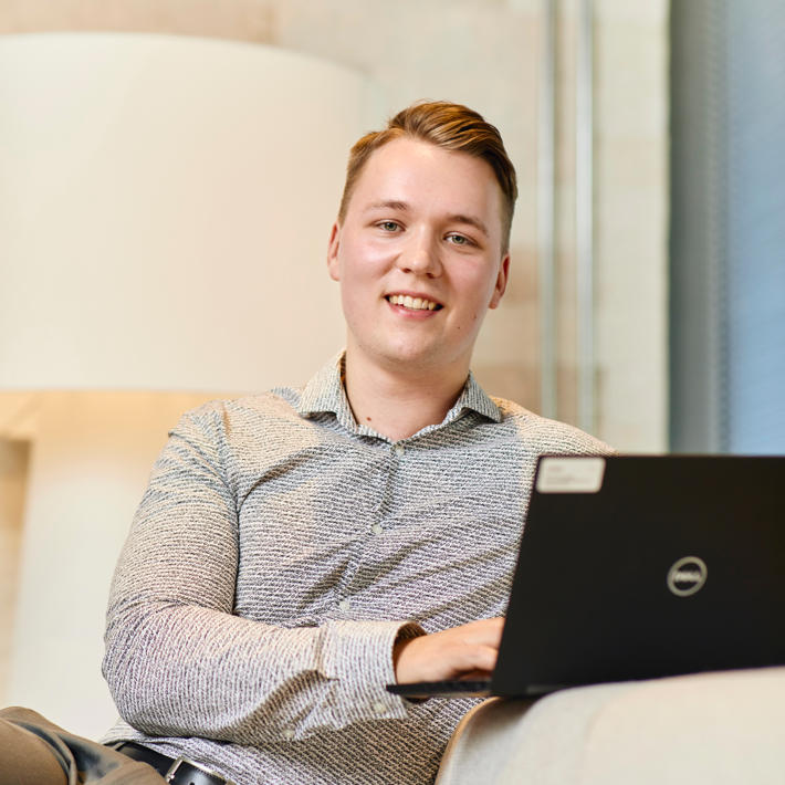 Solution designer Erik Lajunen