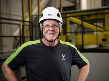 Metsä Group's personnel usually stay with the company for a long period of time. 