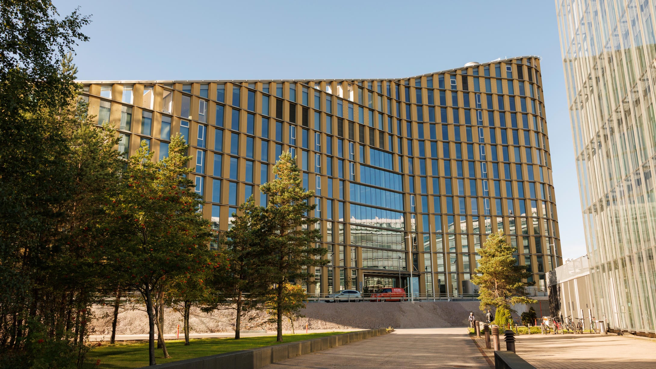 Metsä Group's new headquarters is located in Keilaniemi