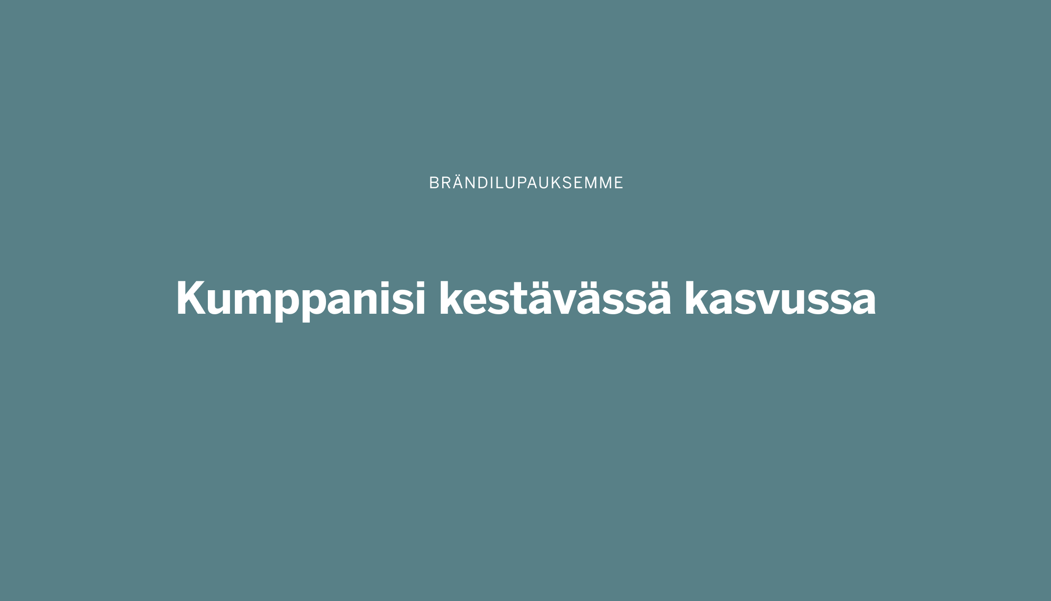 Brändilupaus