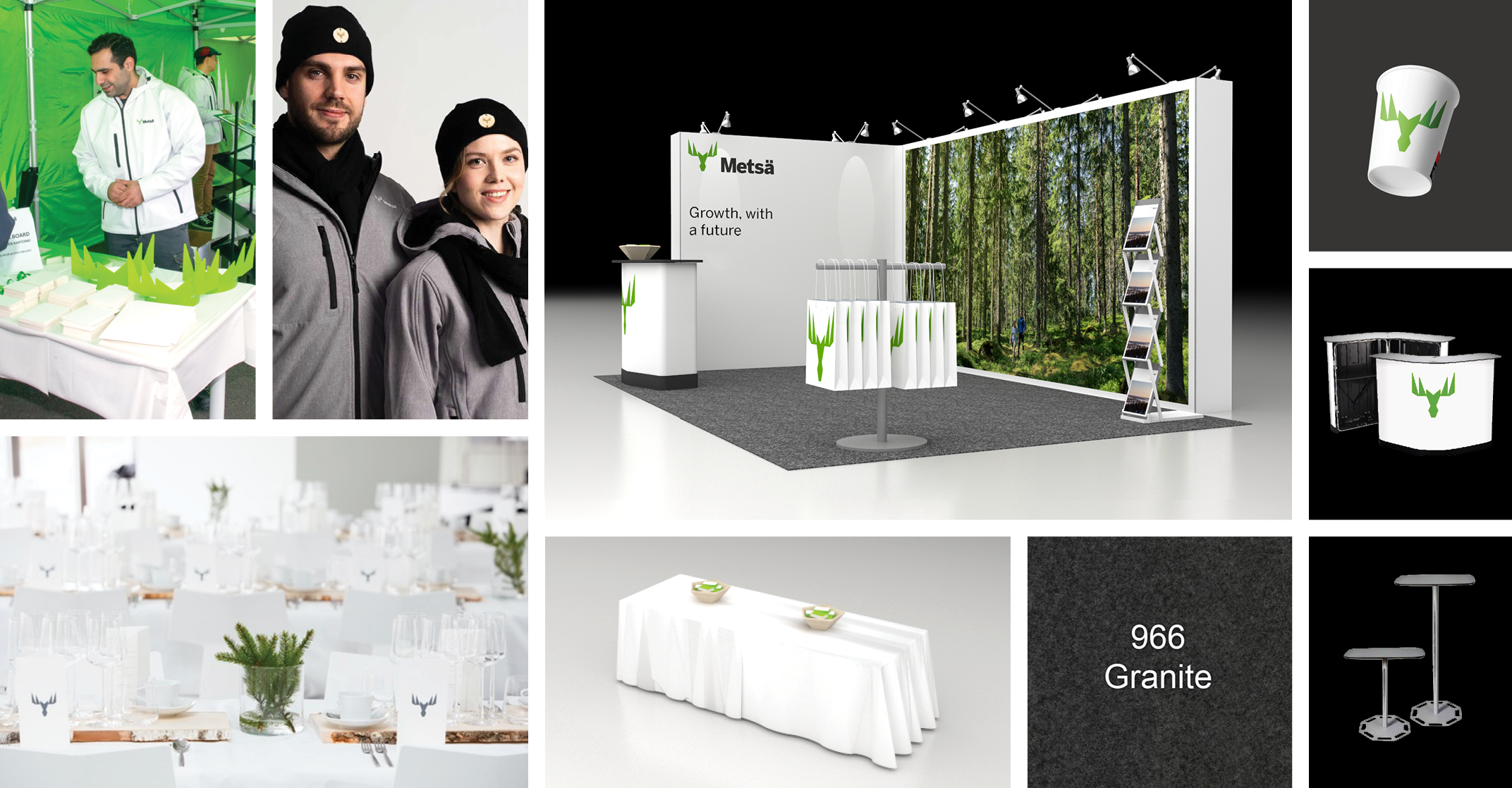 A number aspects such as lighting, material choices, apparel and tableware are also defined in the guidelines.