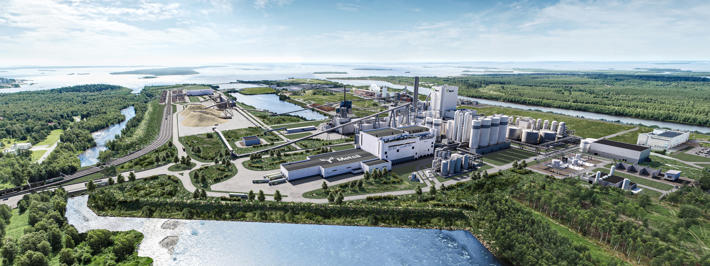 Illustration of the new Kemi bioproduct mill