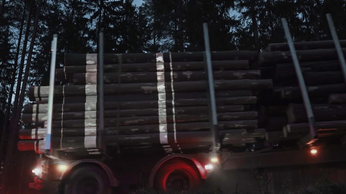 Wood truck