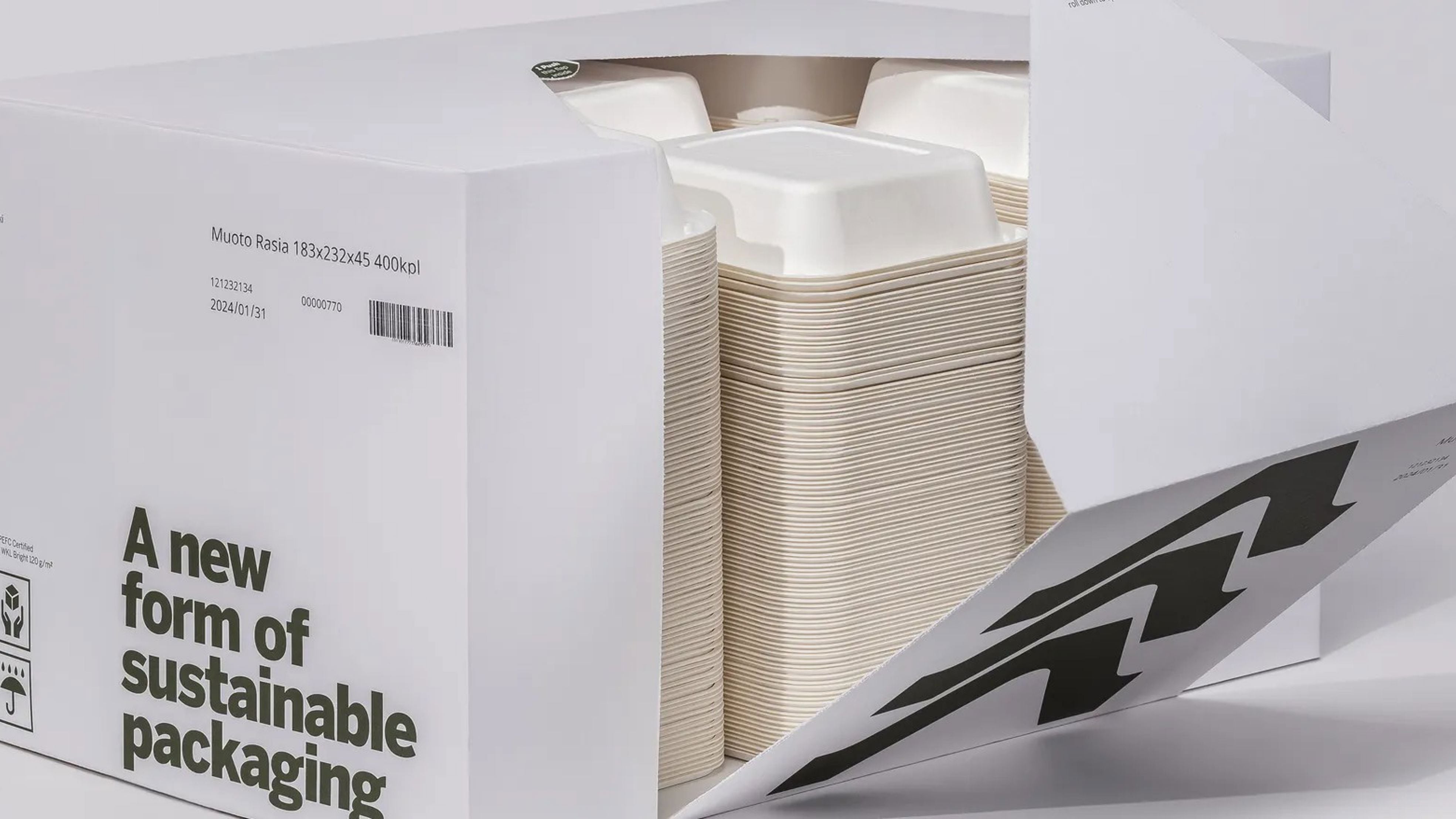 New Muoto fibre packaging