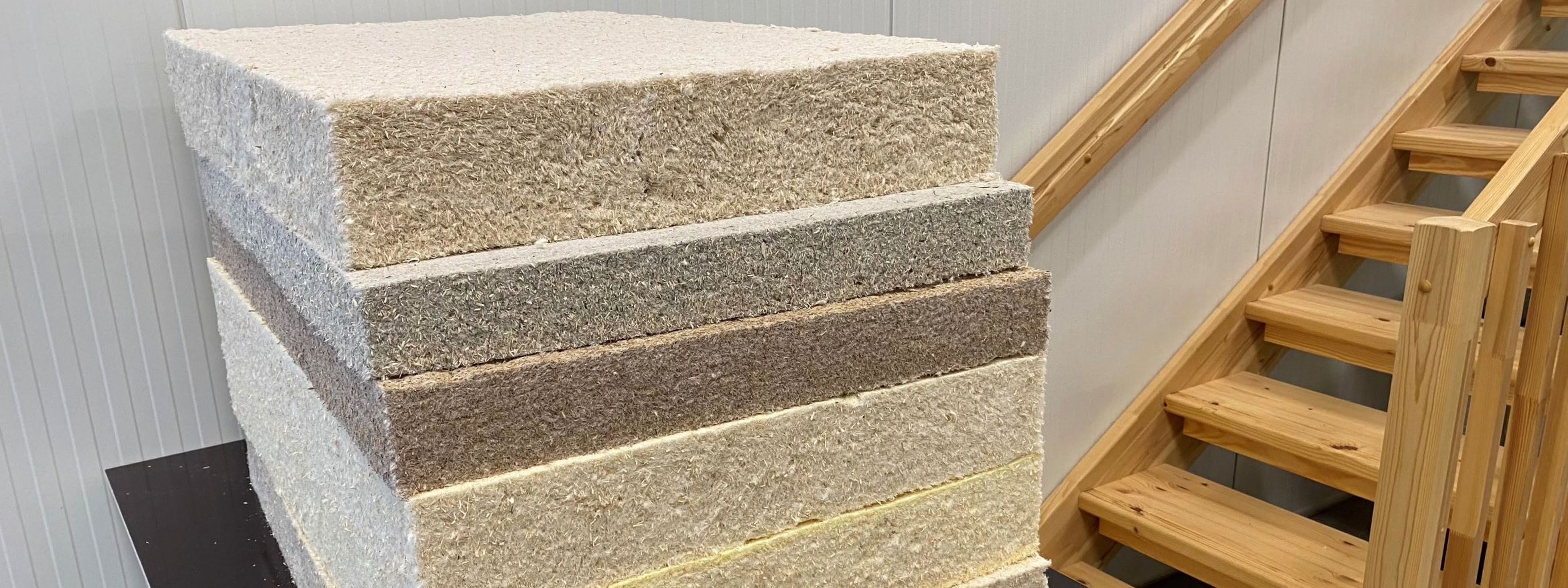 Fiberwood insulation material
