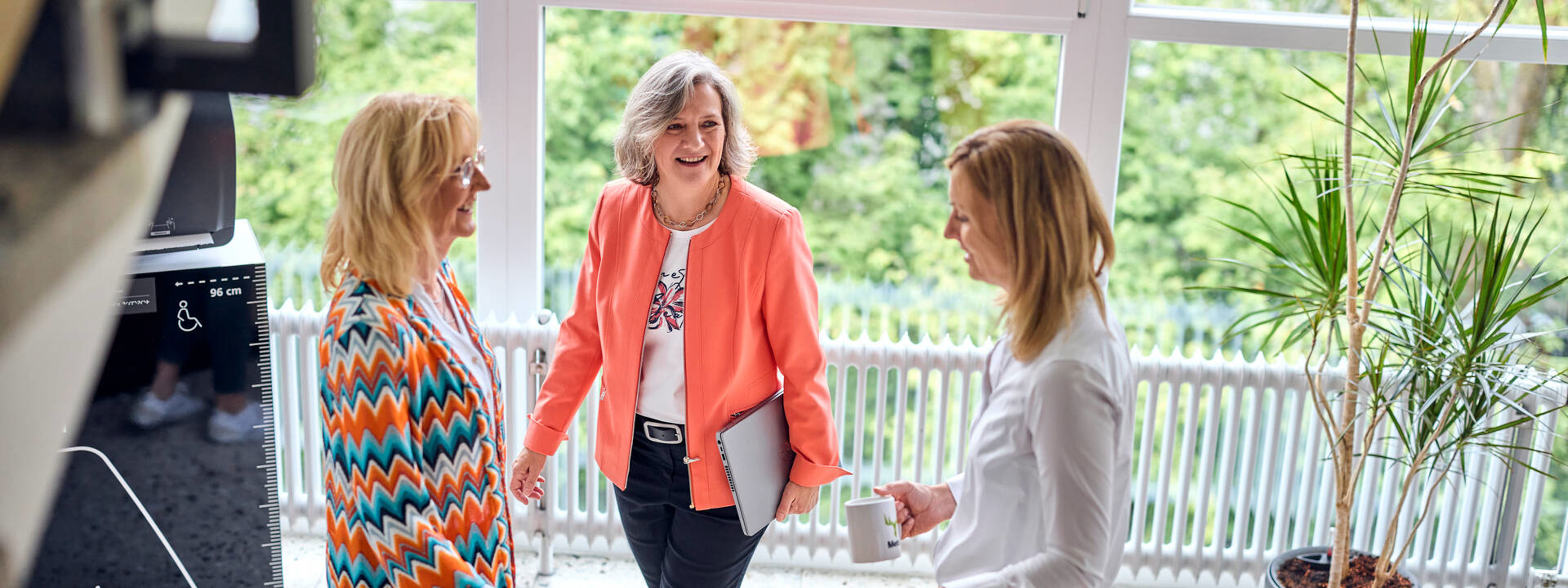 two office workers in a conference