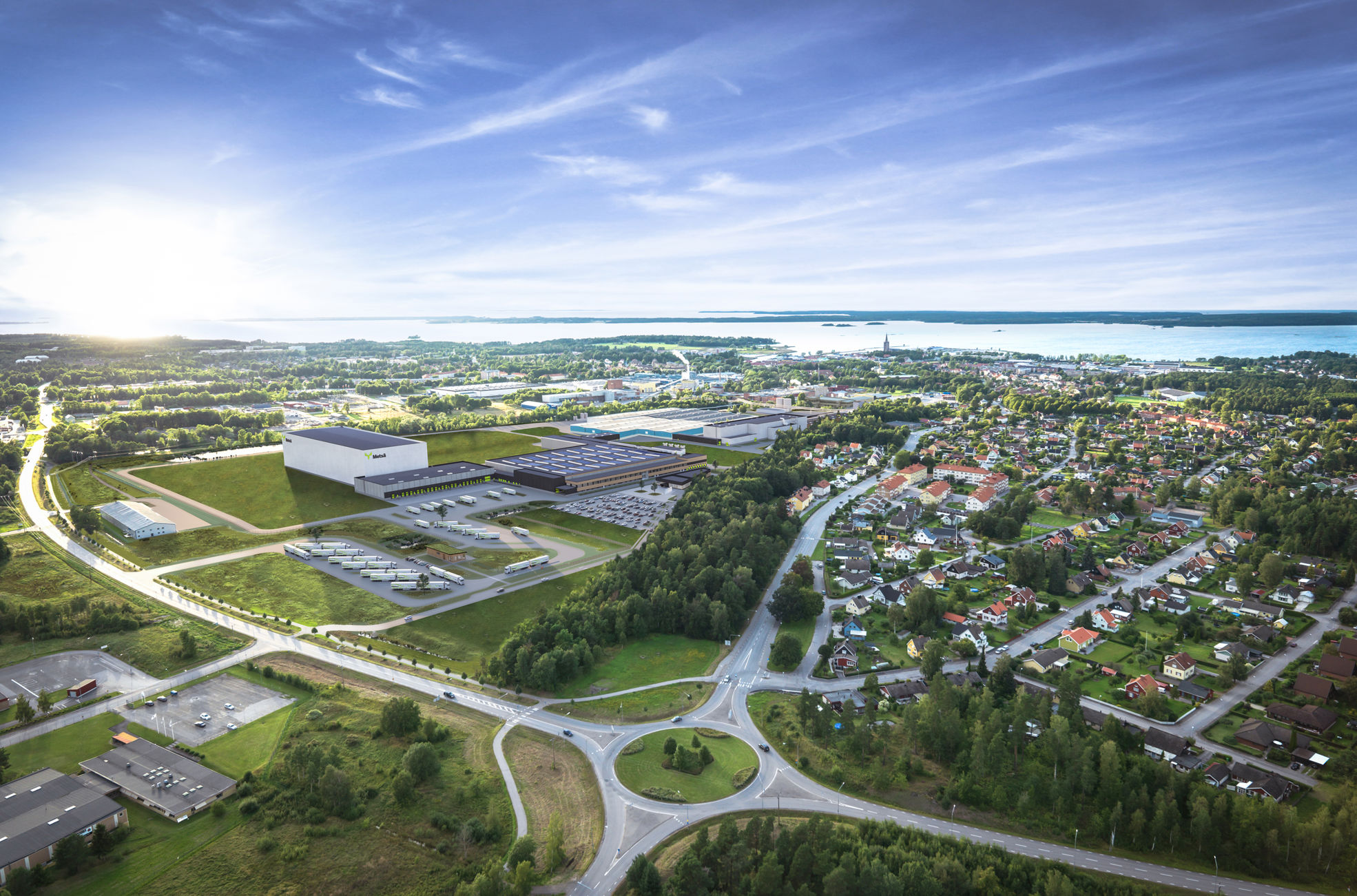 Mariestad Metsä Tissue framtids fabriken