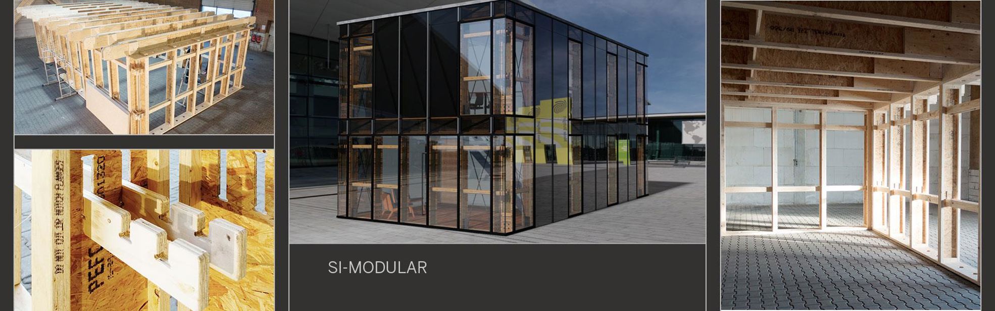 SI-Modular: Sustainable building system with timber I-beams