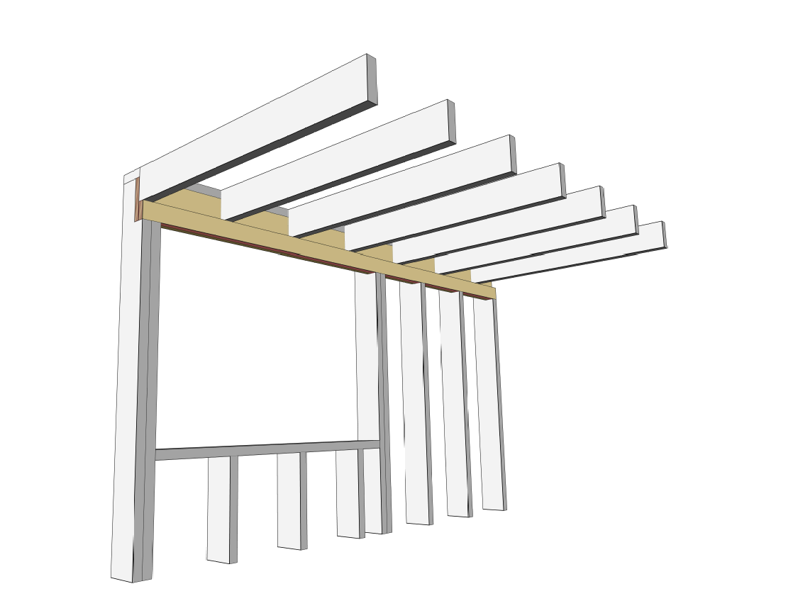 Lintels made with Kerto LVL