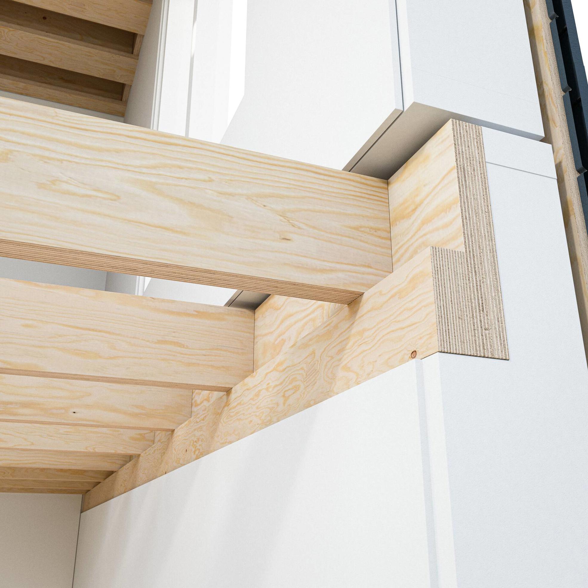 Lintels made with Kerto LVL