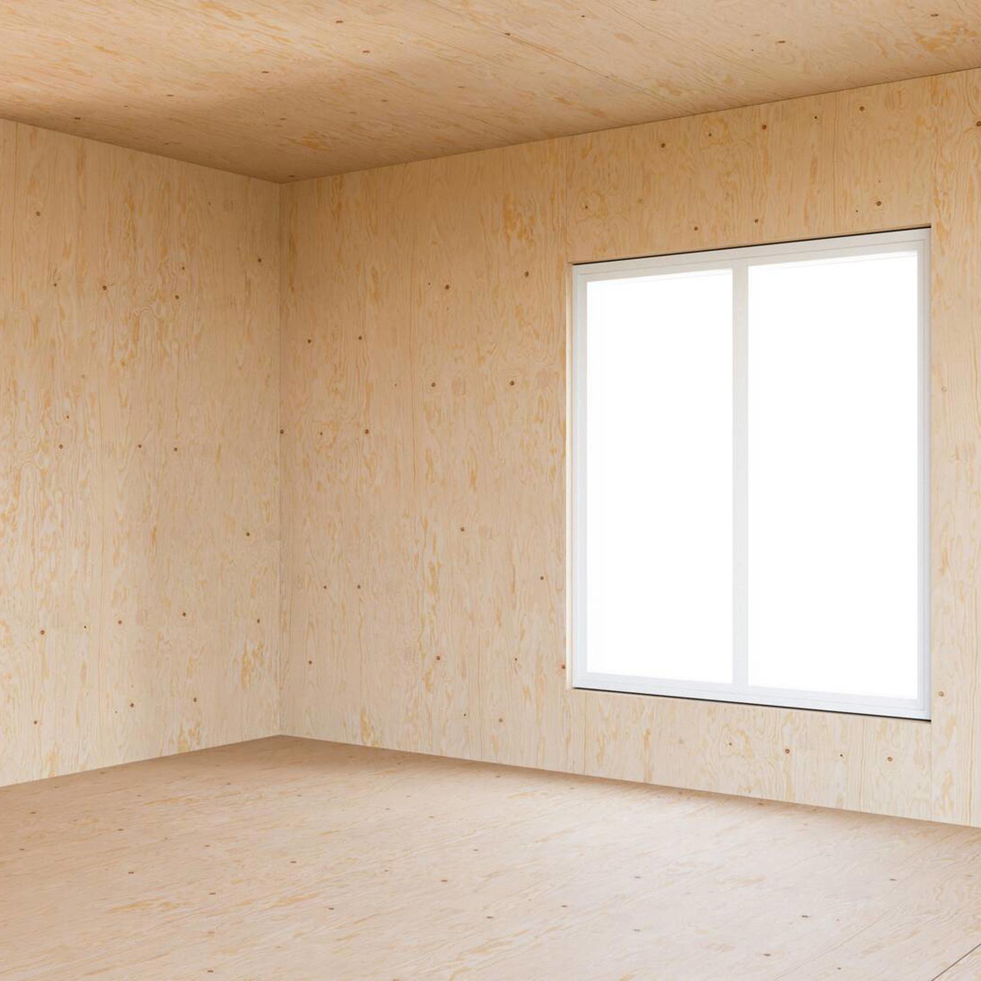 Floor panel in Grey Linden project