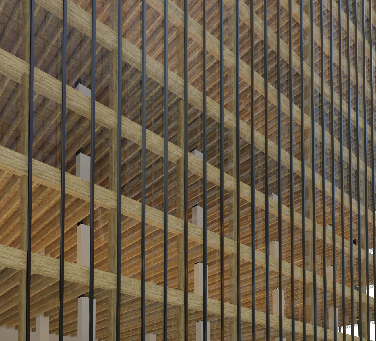 Seagram Building turned into a hybrid building with Kerto LVL