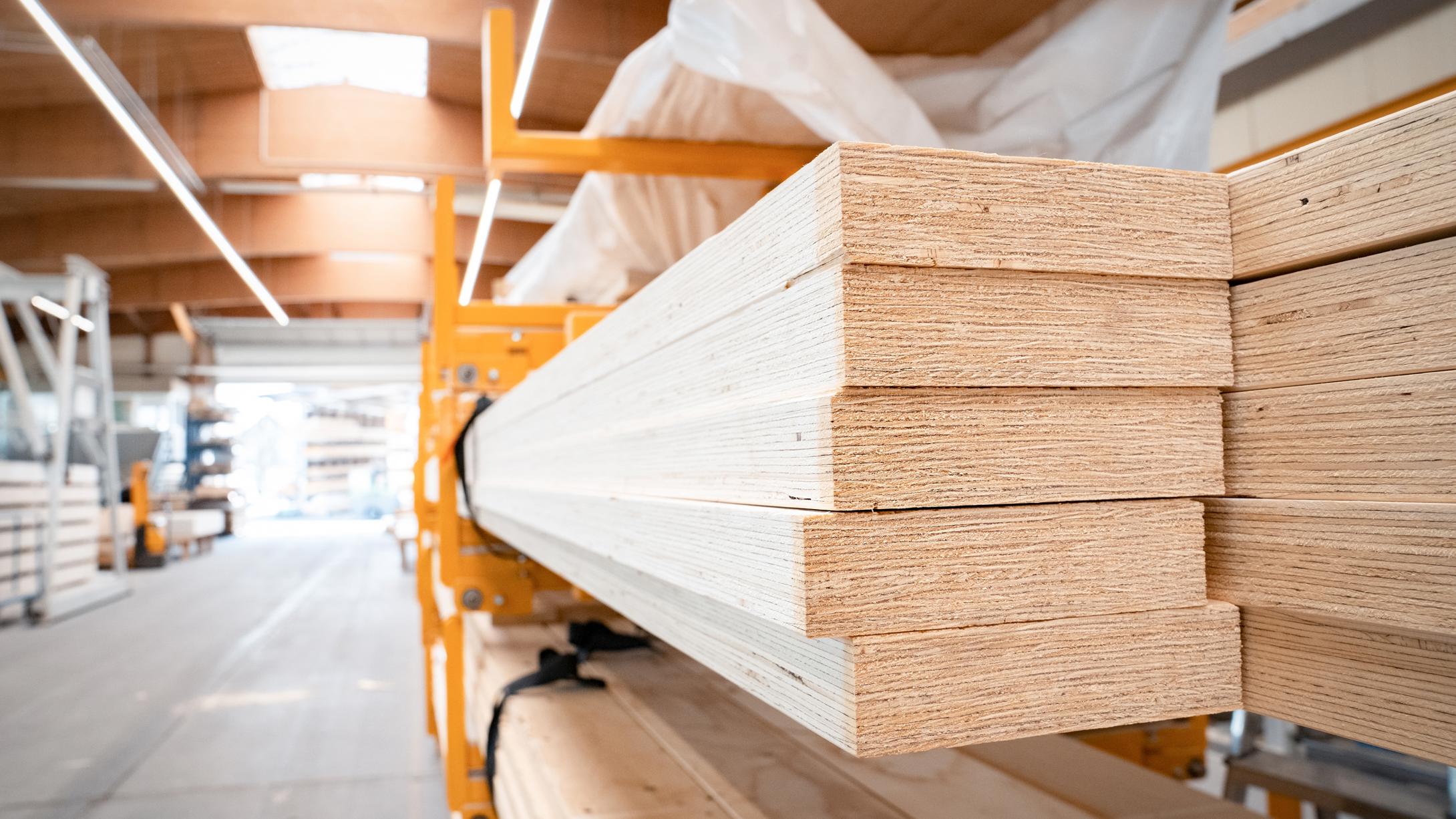 Kerto LVL products for Brüninghoff