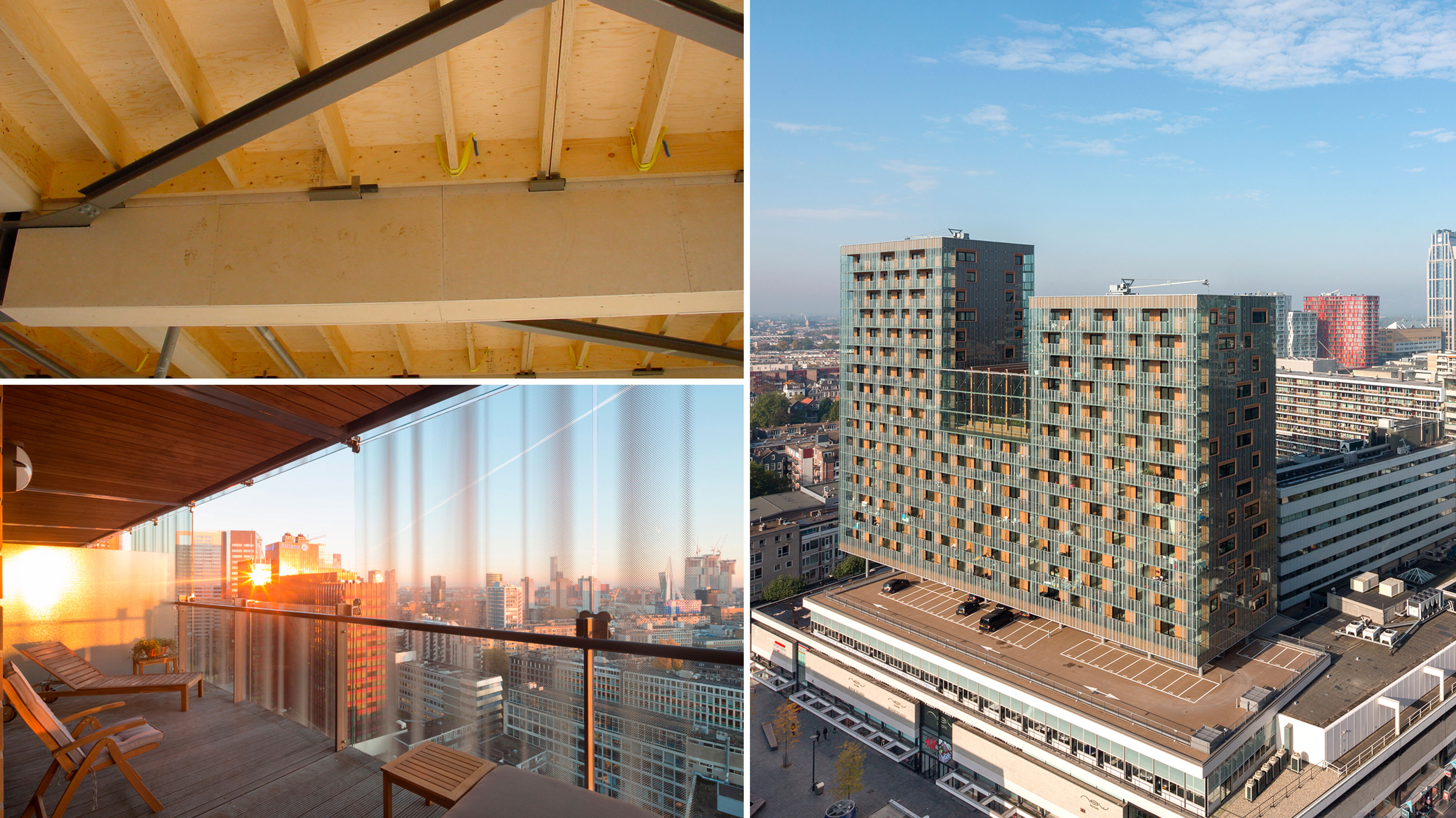 16-floor extension for shopping centre in Rotterdam