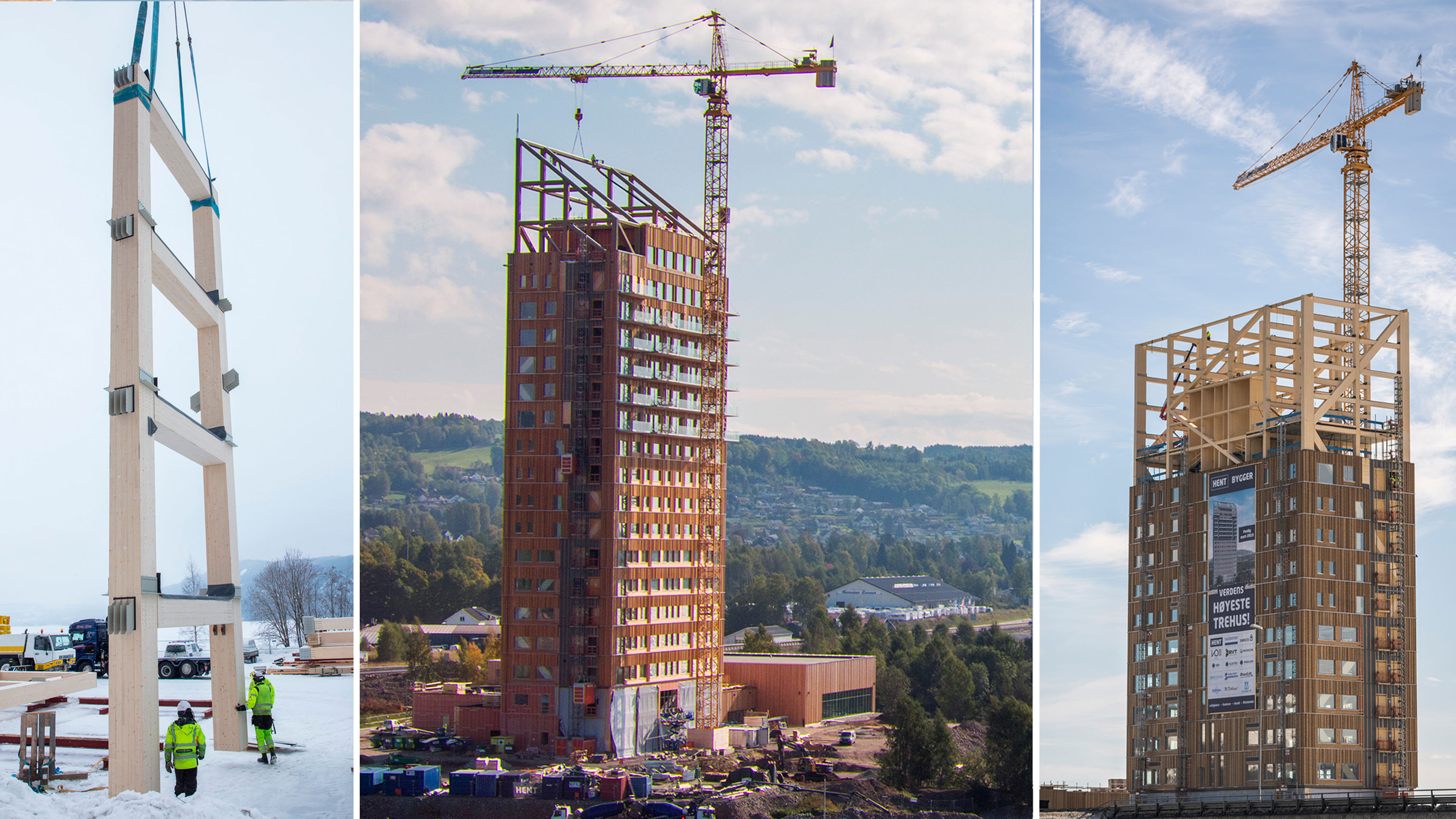 Mjösa Tower, wooden high-rise building
