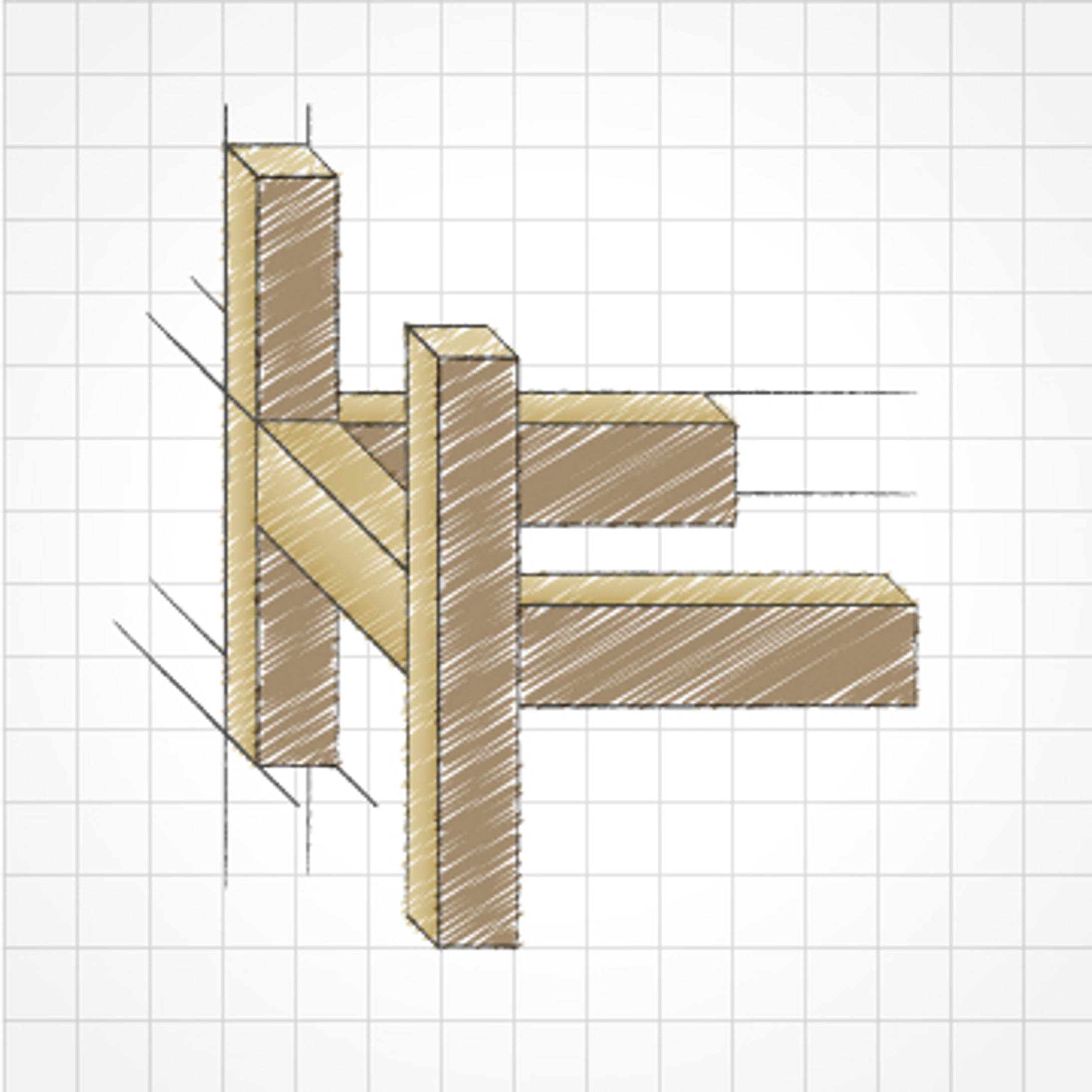 LVL roof rafter